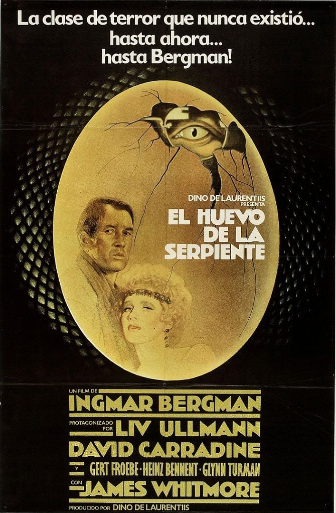 El huevo de la serpiente – INGMAR BERGMAN (Película completa online con subtítulos en español)